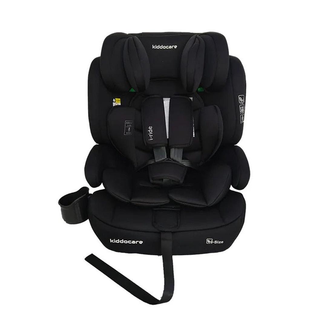 KiddoCare Auto sedište i-Ride, 76-150 cm, Crno