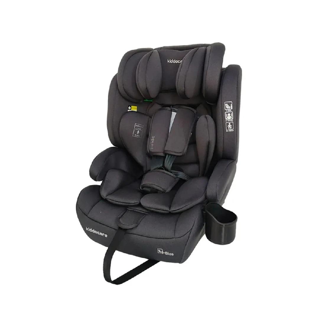 KiddoCare Auto sedište i-Ride, 76-150 cm, Sivo