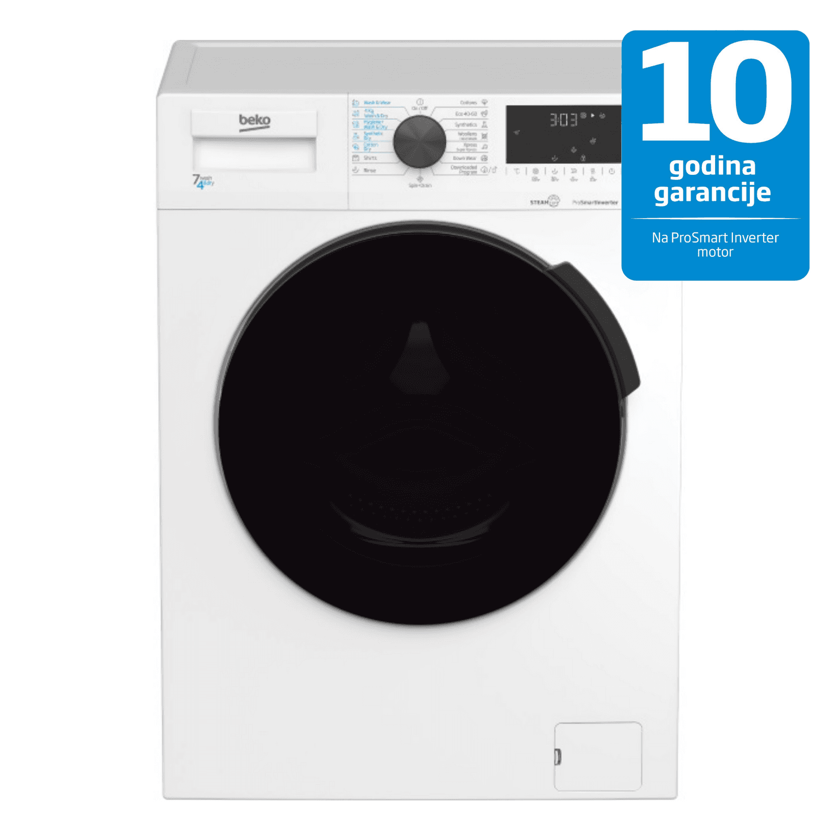 Selected image for Beko HTE 7616 X0 Mašina za pranje i sušenje veša, 7/4 kg