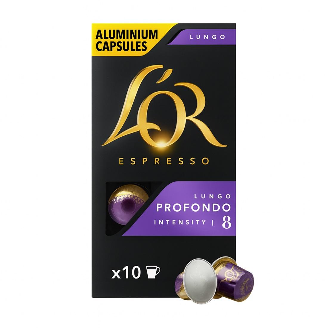 L'OR Kapsule za kafu Lungo Profondo 8, 10 komada
