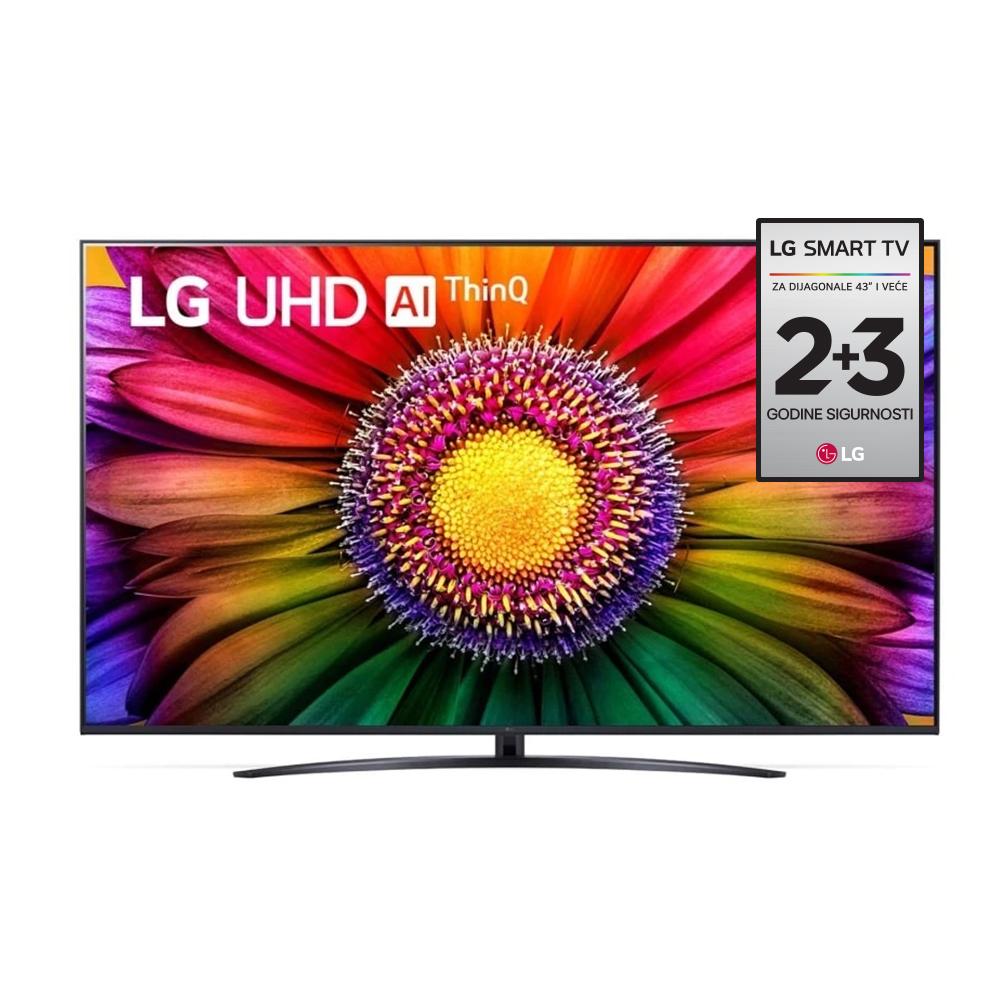 Selected image for LG Televizor 50UR81003LJ 50", Smart, LED, UHD, WebOS, ThinQ AI, Crni