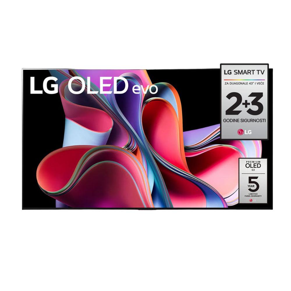 Selected image for LG OLED55G33LA Televizor 55", OLED evo, Ultra HD, Smart, WebOS ThinQ AI, Sivi