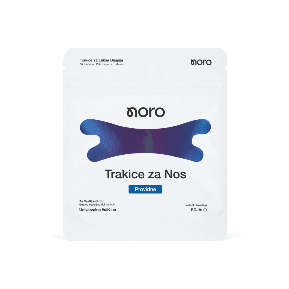 Noro Trakice za nos za prirodno olakšanje disanja A 30