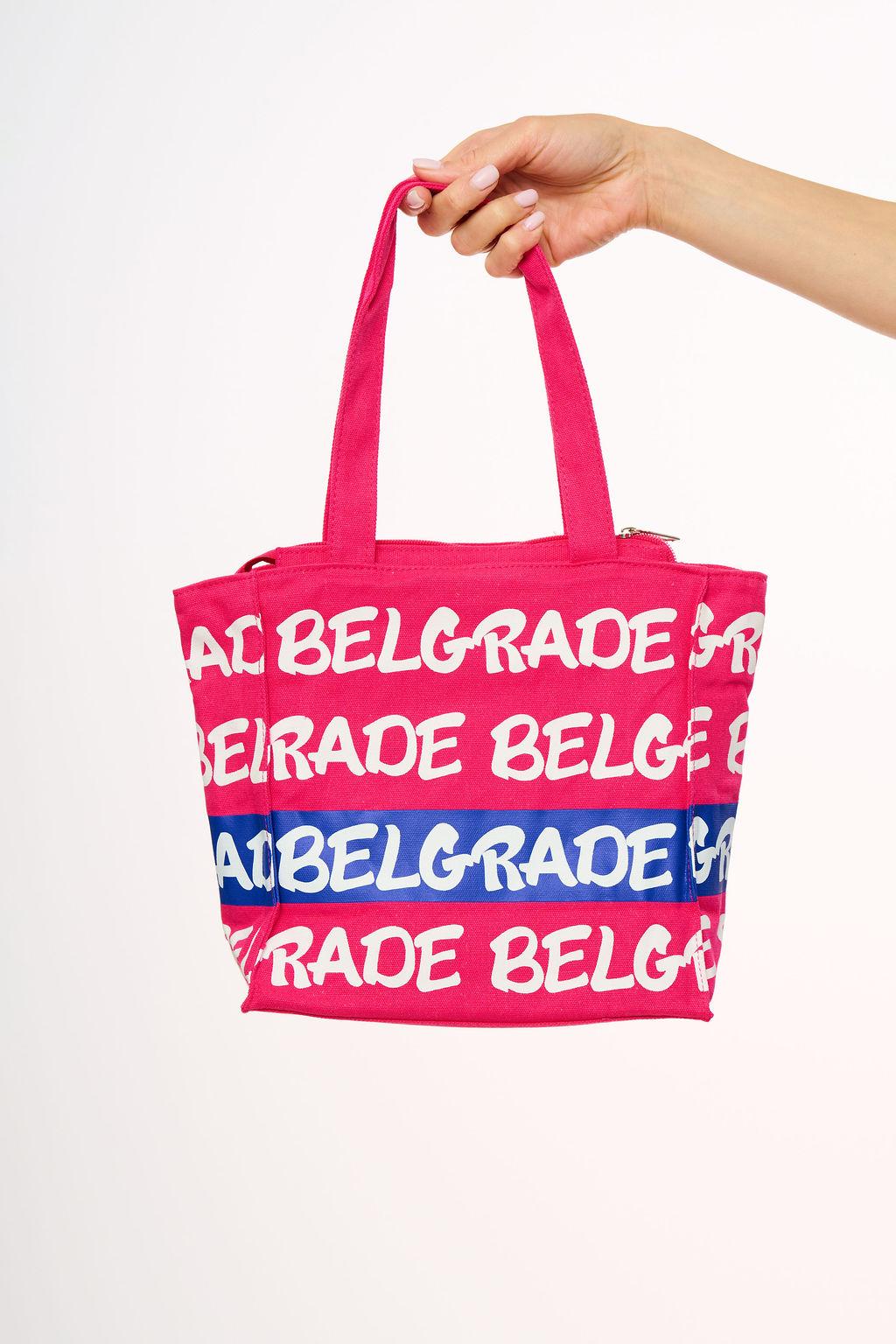 Belgradian Ženska mala torba All Belgrade, 25x25 cm, Roze