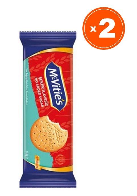 McVitie's Keks Digestives Original 133g sa zaslađivačem, flow pack, 2 komada