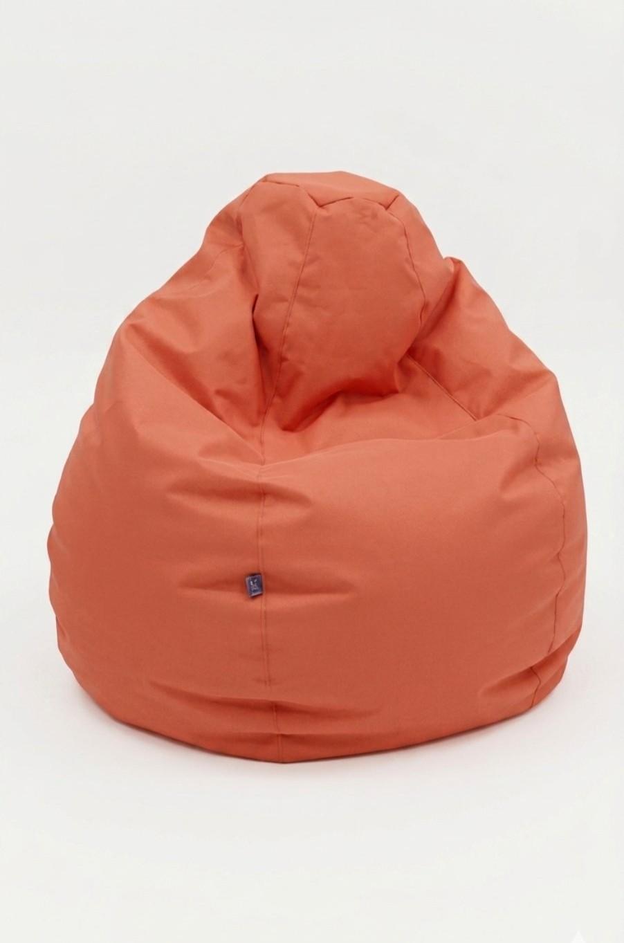Sedi lepo Veliki lazy bag, Narandžasti