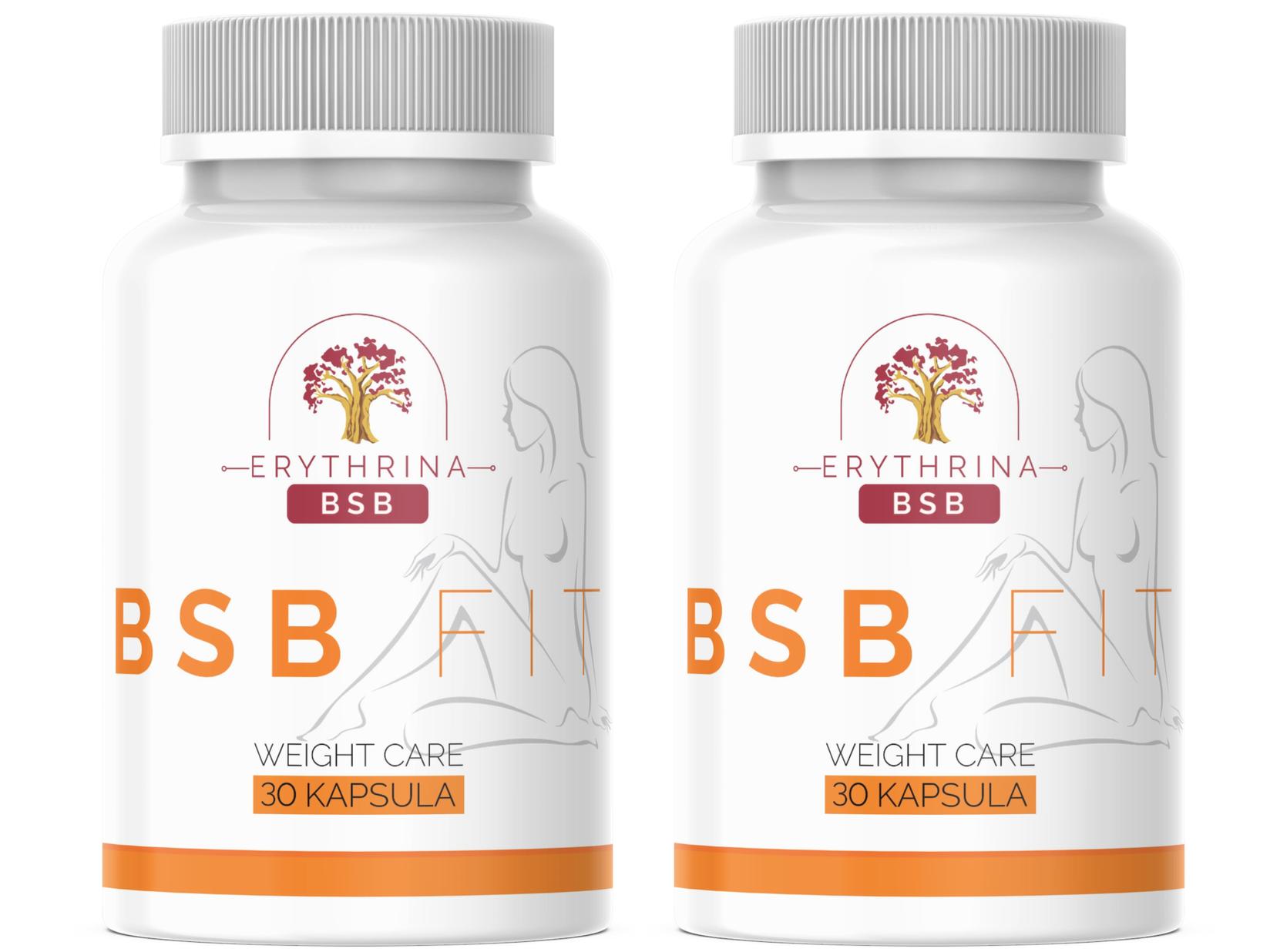 ERYTHRINA Kapsule za mršavljenje BSB Fit, 2x30 kapsula