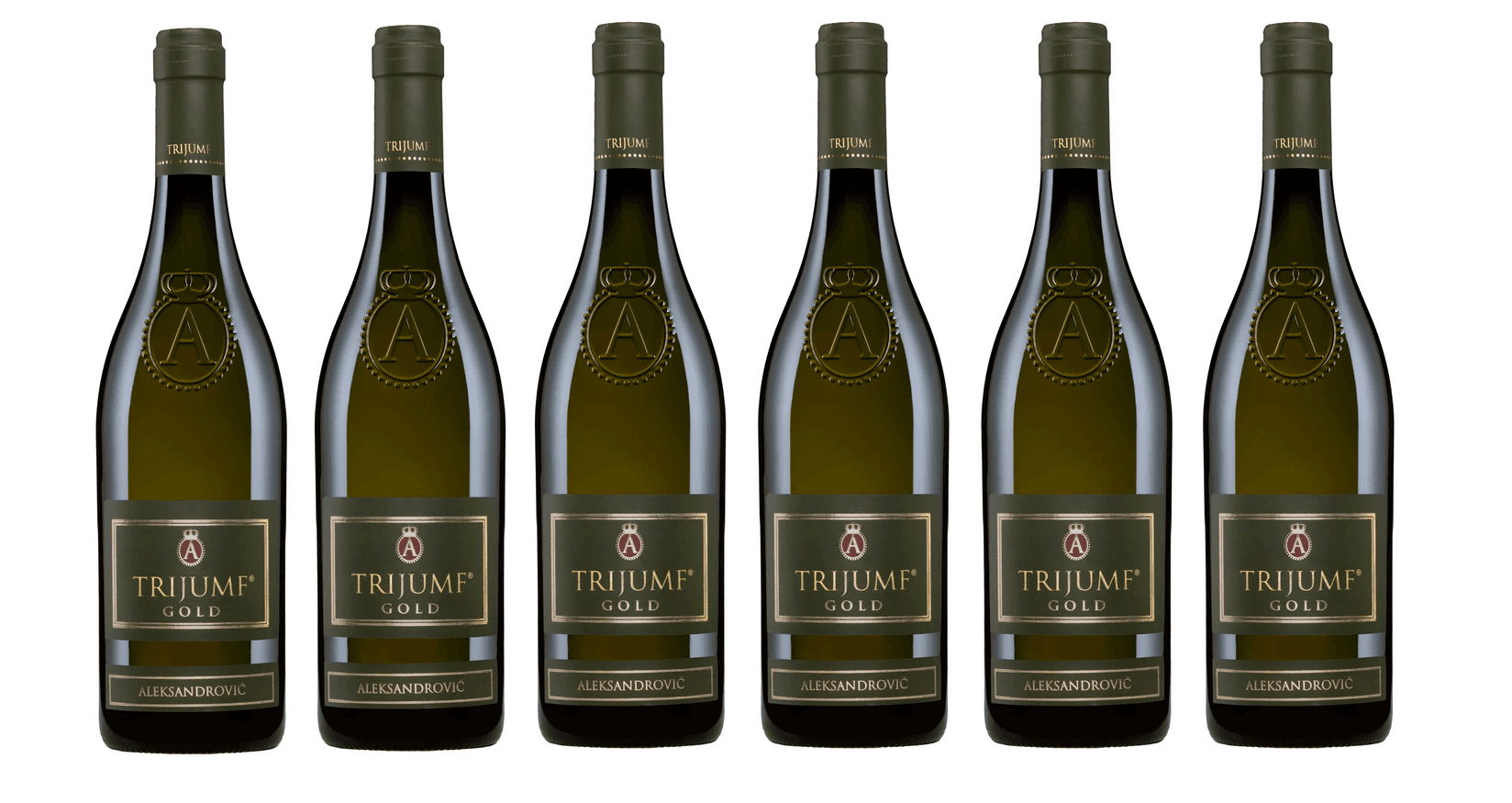 Vinarija Aleksandrović Trijumf Gold belo vino, paket vina, 6 boca