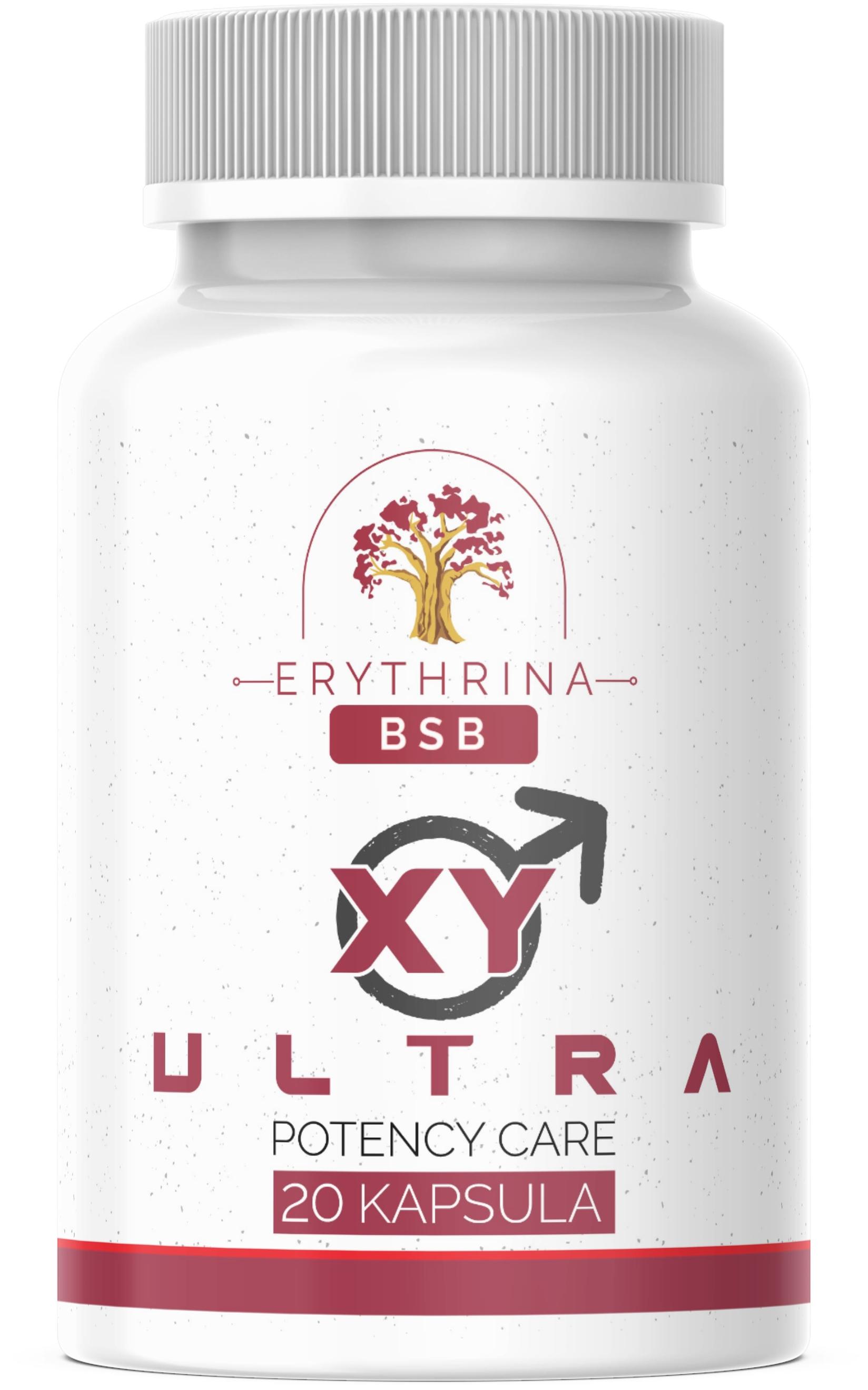ERYTHRINA Kapsule za potenciju XY Ultra, 20 kapsula