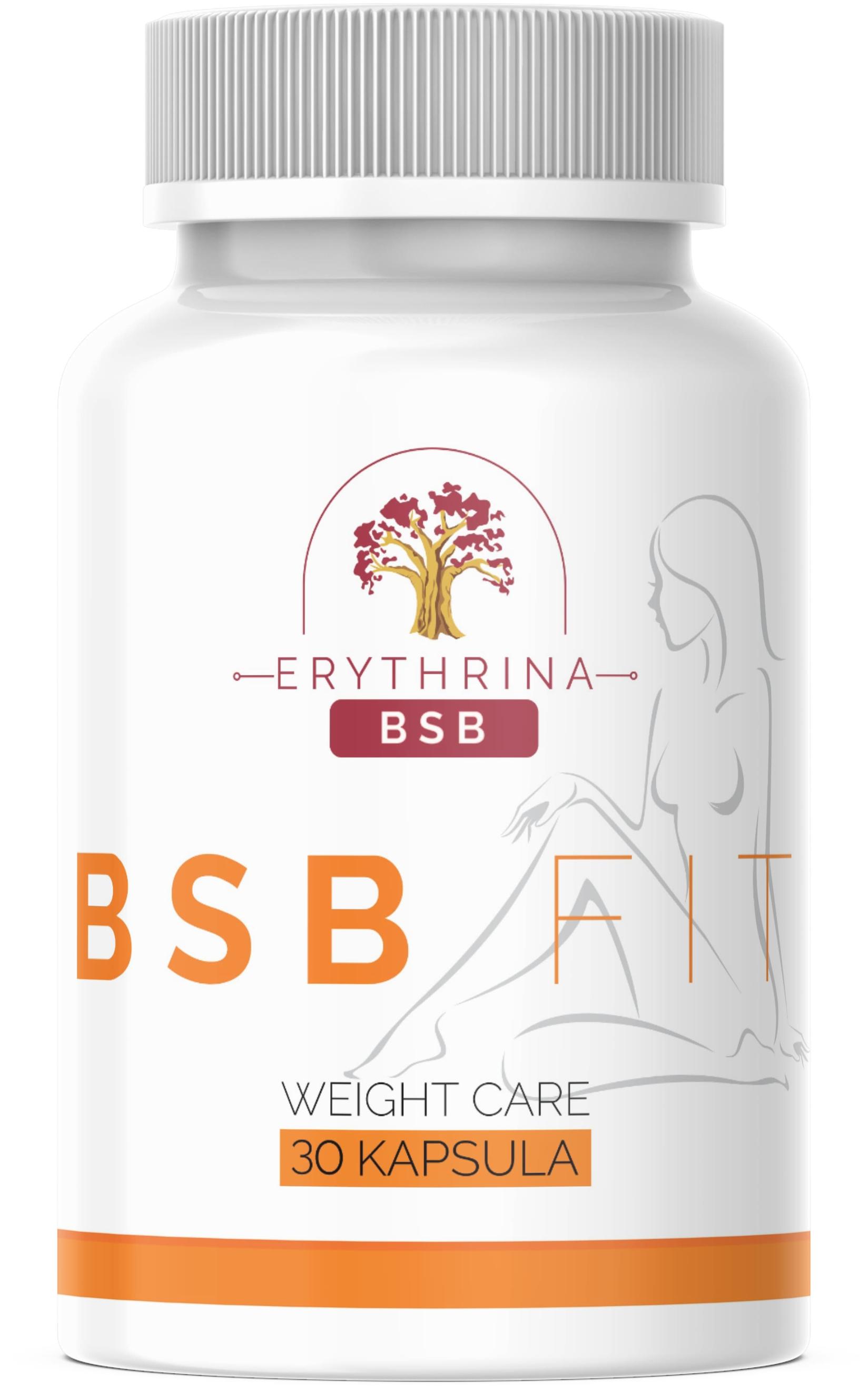 ERYTHRINA Kapsule za mršavljenje BSB Fit, 30 kapsula