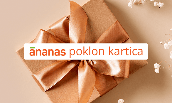 Ananas poklon kartica III