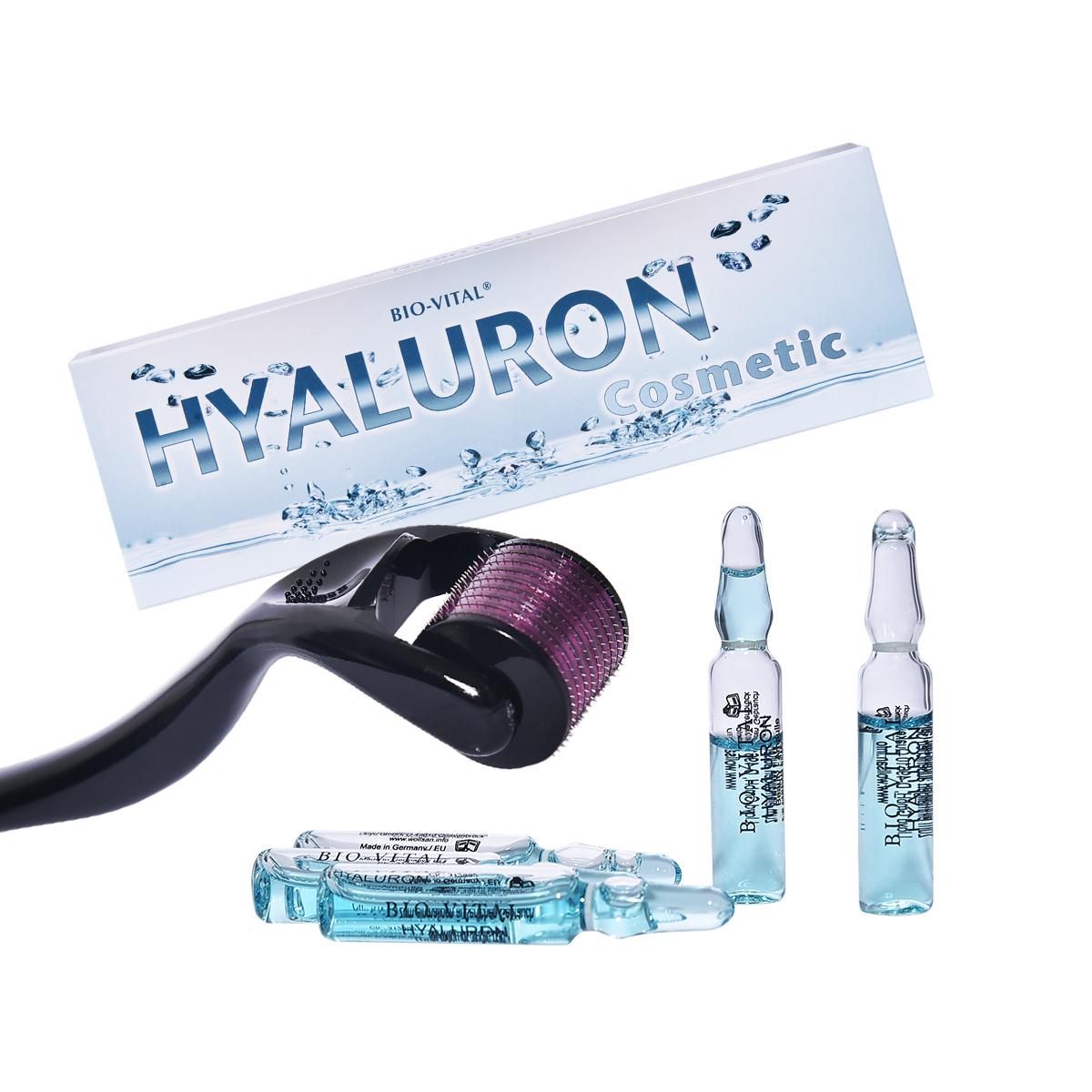 BIO VITAL Microneedling set, Dermaroler, Ampule, 15 komada