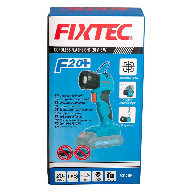 FIXTEC Akumulatorska LED lampa FCFL280X