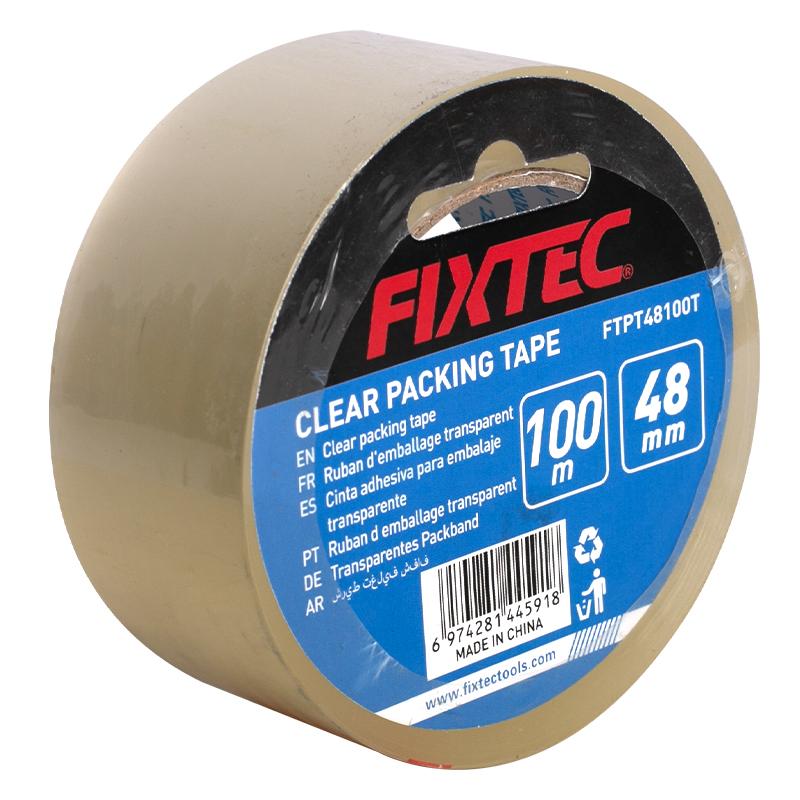 FIXTEC BOPP traka za pakovanje FTPT48100T, 48mm x 100m