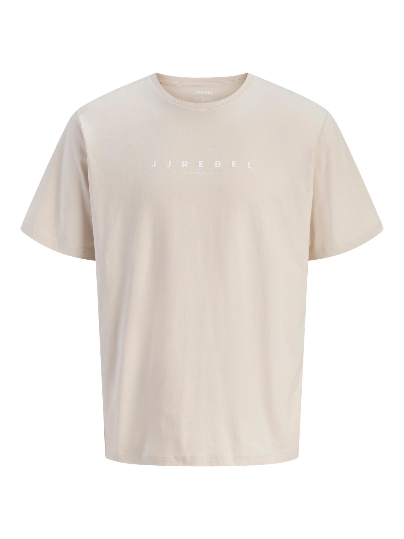 JJ Rebel Muška majica 12271037, Bež