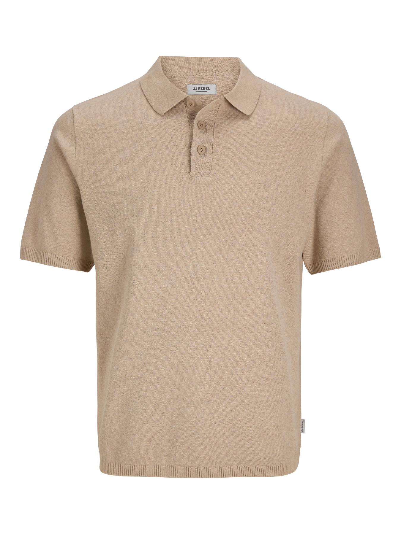 JJ Rebel Muška polo majica 12273902, Bež