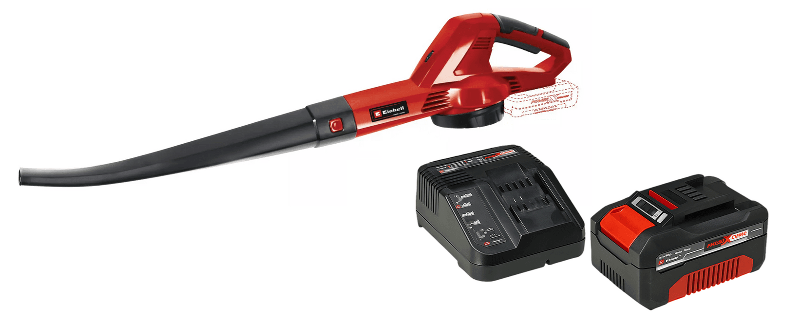 Einhell Akumulatorski duvač lišća GC-CL 18 Li E + 4.0Ah baterija i punjač