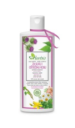 Deverra Farm Biljni šampon Herbis za suvu i oštećenu kosu