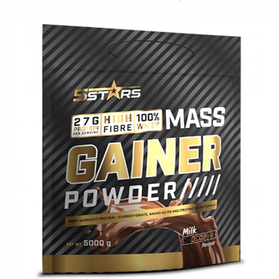 5 Stars Mass Gainer Ugljeni hidrati, Čokolada, 5 kg