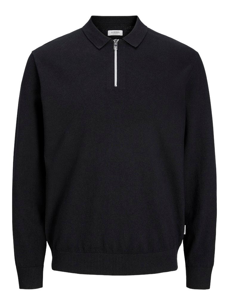 JJ REBEL Muški džemper 12279564, Crni