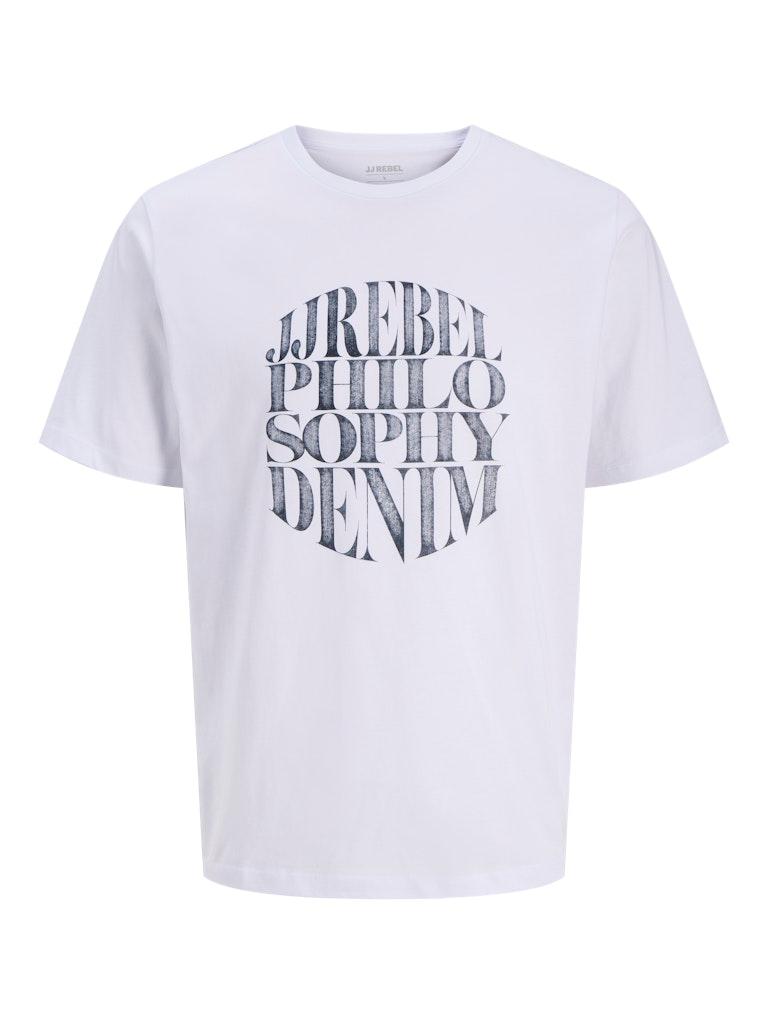 JJ REBEL Muška majica 12284785, Bela