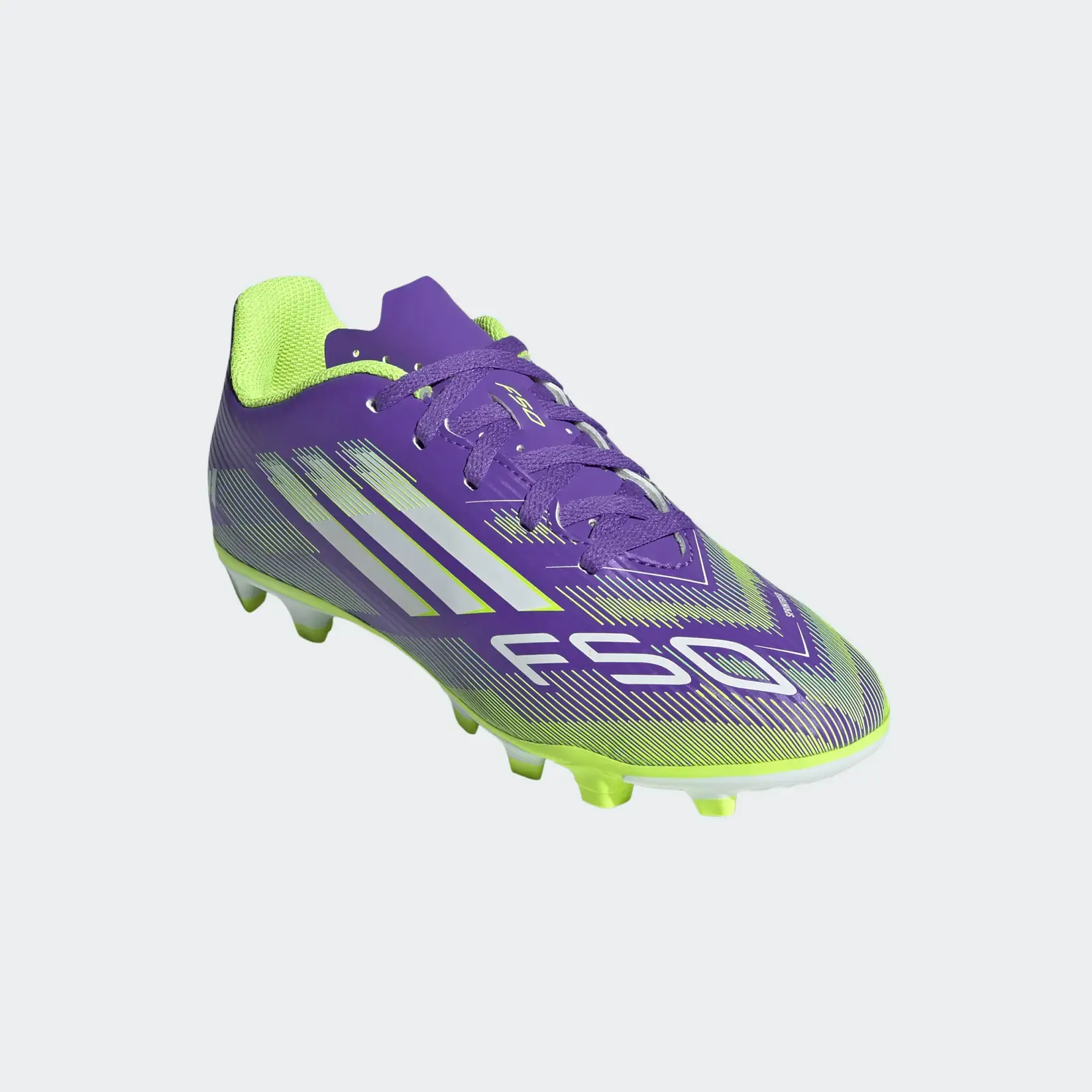 Adidas Kopačke za dečake F50 Club Fg/Mg J, JI0030, Ljubičaste
