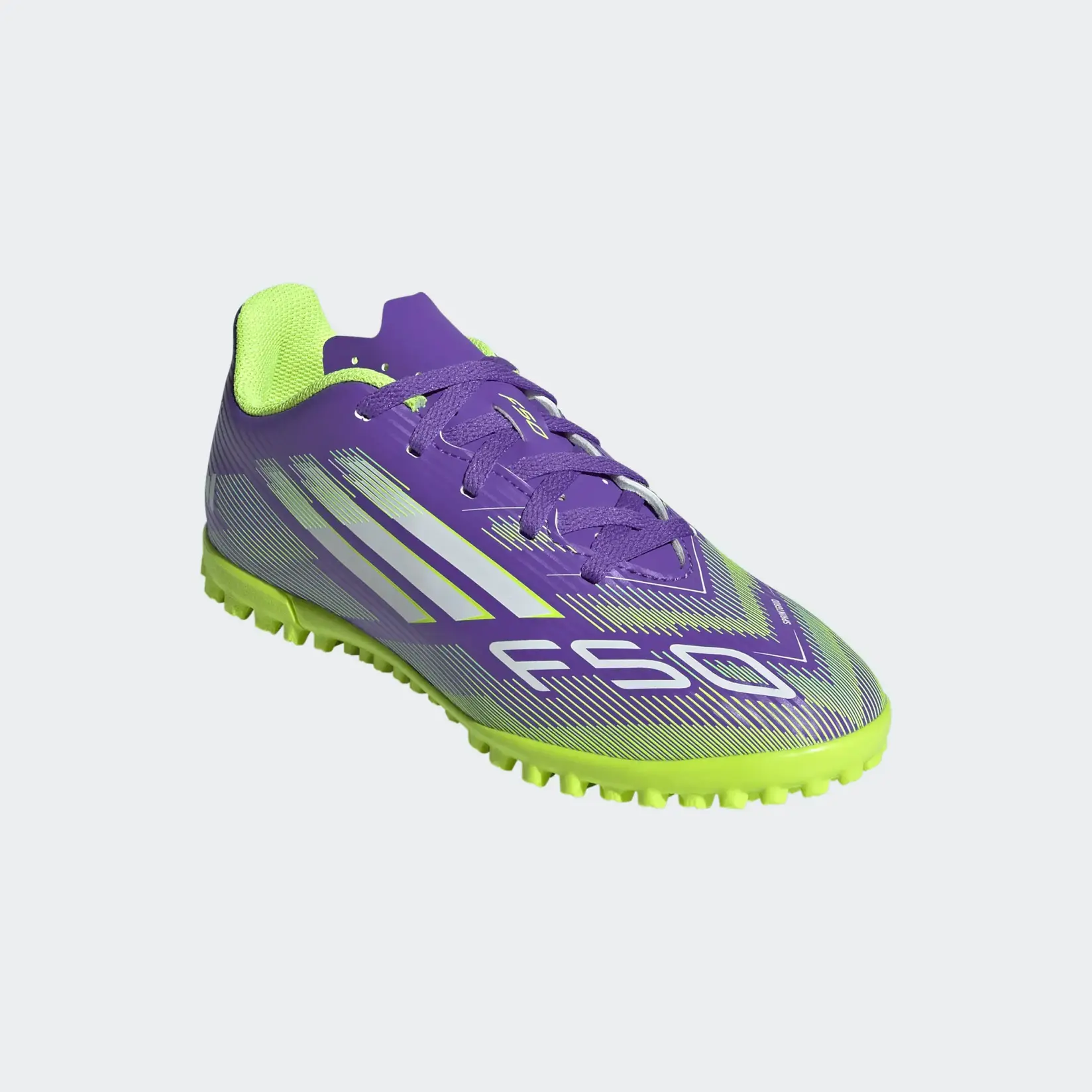 Adidas Patike za fudbal za dečake F50 Club Tf J, JI0039, Ljubičaste
