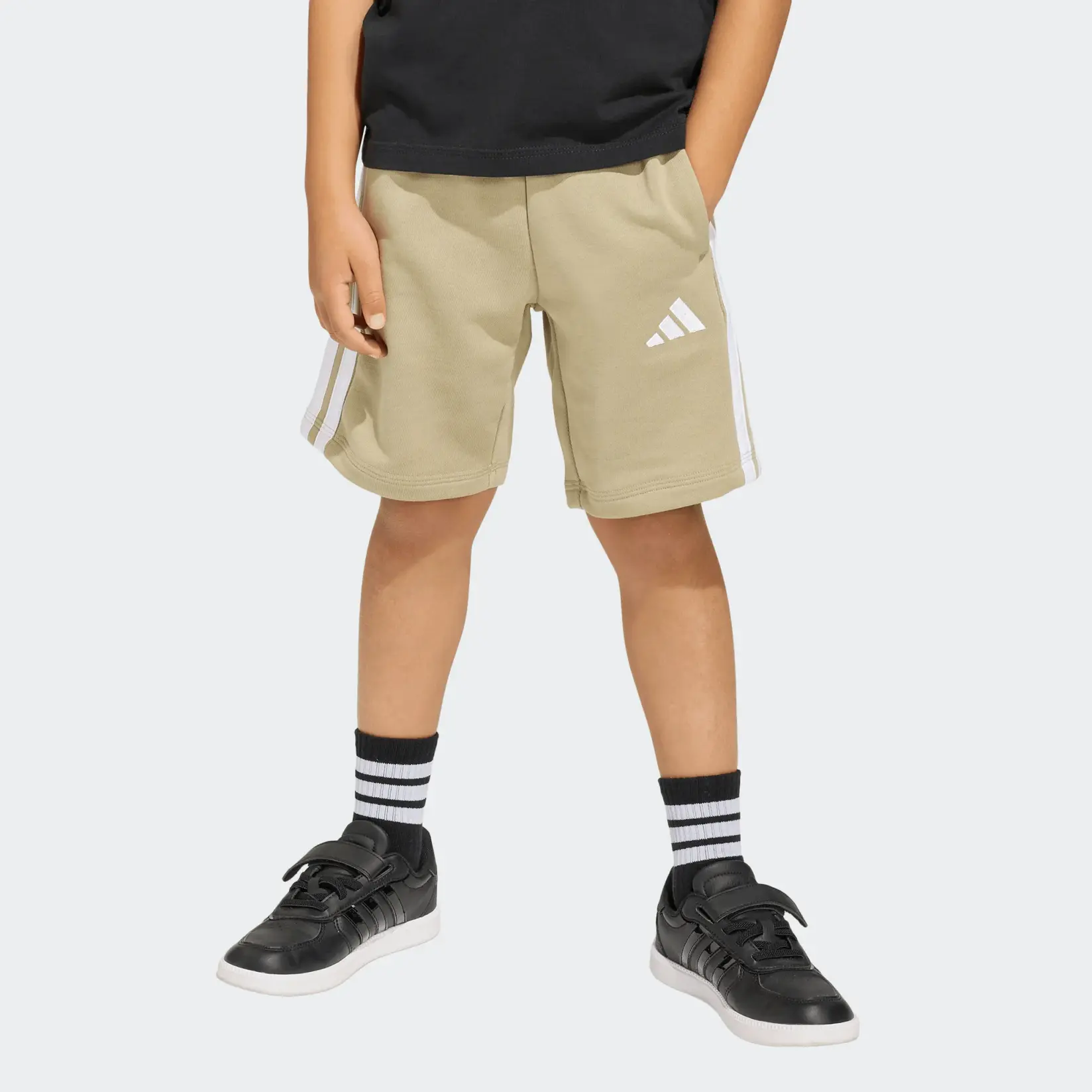 Adidas Šorc za dečake Lk 3S Ft Sh 220 KB9644, Kaki