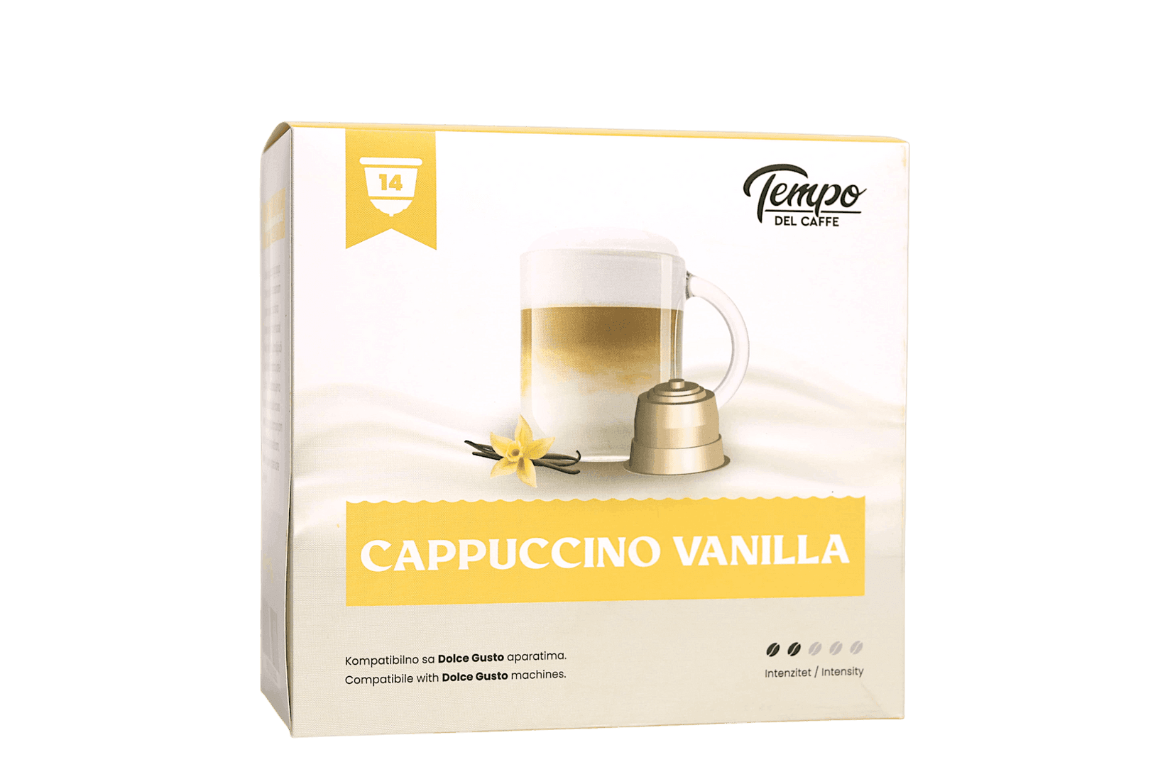 TEMPO DEL CAFFE Kapsule za Dolce Gusto Cappuccino Vanilla, 14 komada
