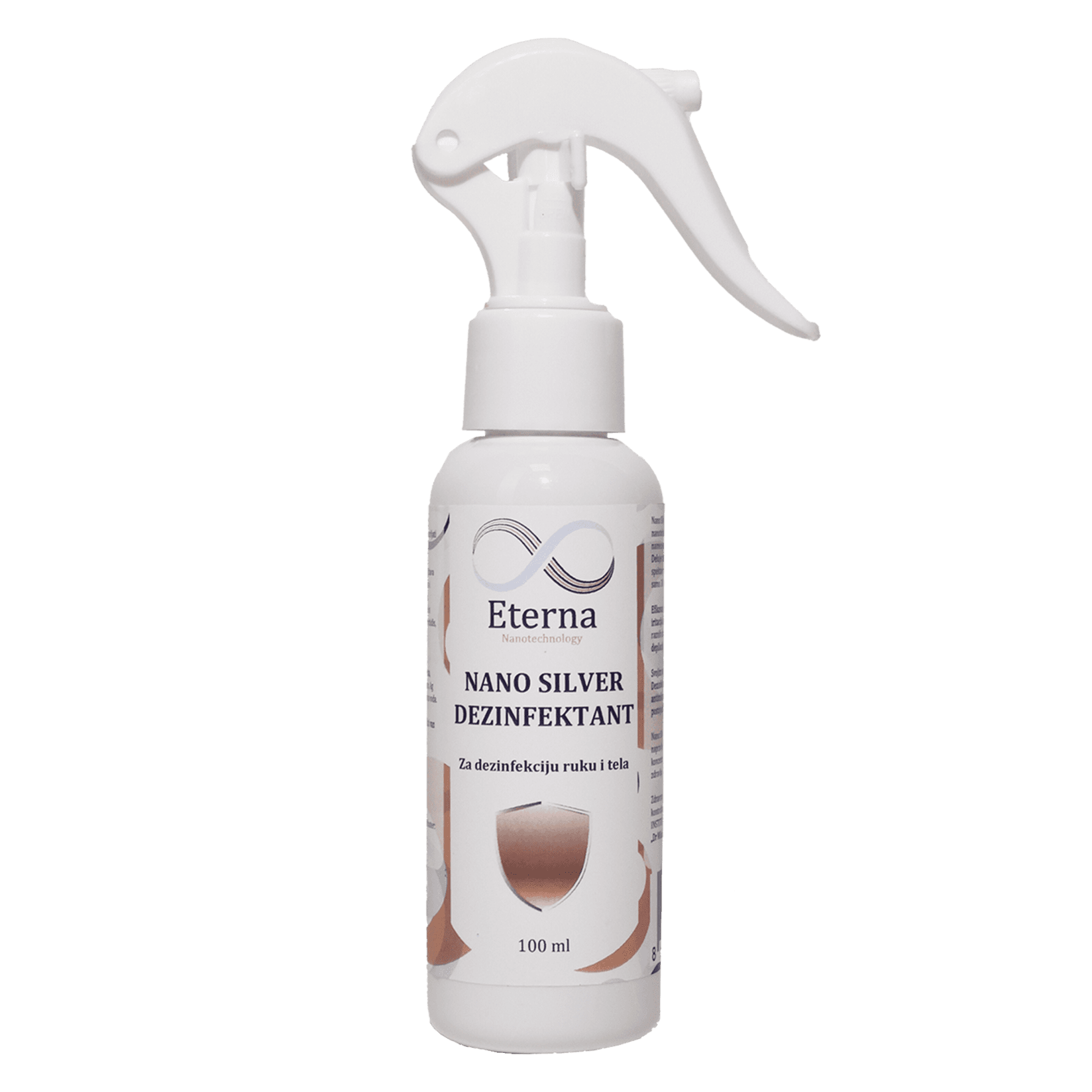ETERNA Nano silver dezinfektant za dezinfekciju ruku i tela 100ml