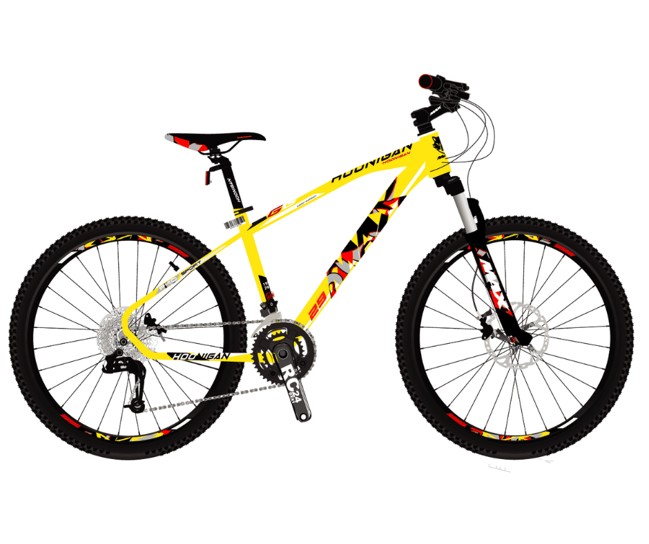 MAX BIKE Bicikl, 19"/29", Hoonigan yellow