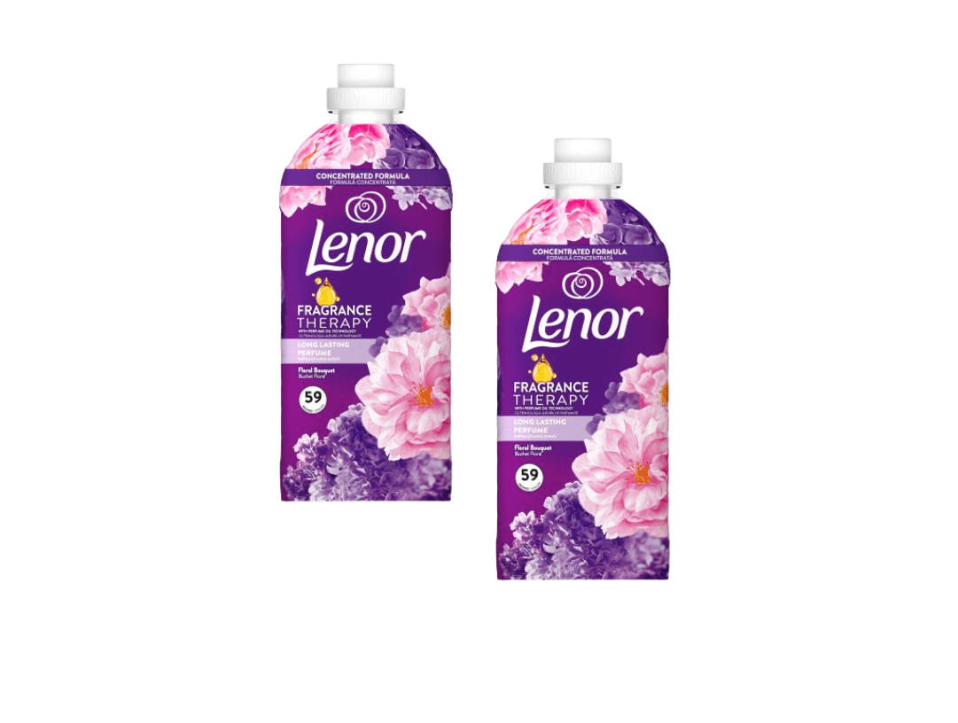 Lenor Omekšivač Floral, Dual Pack, (2 x 1239 ml), 118 pranja