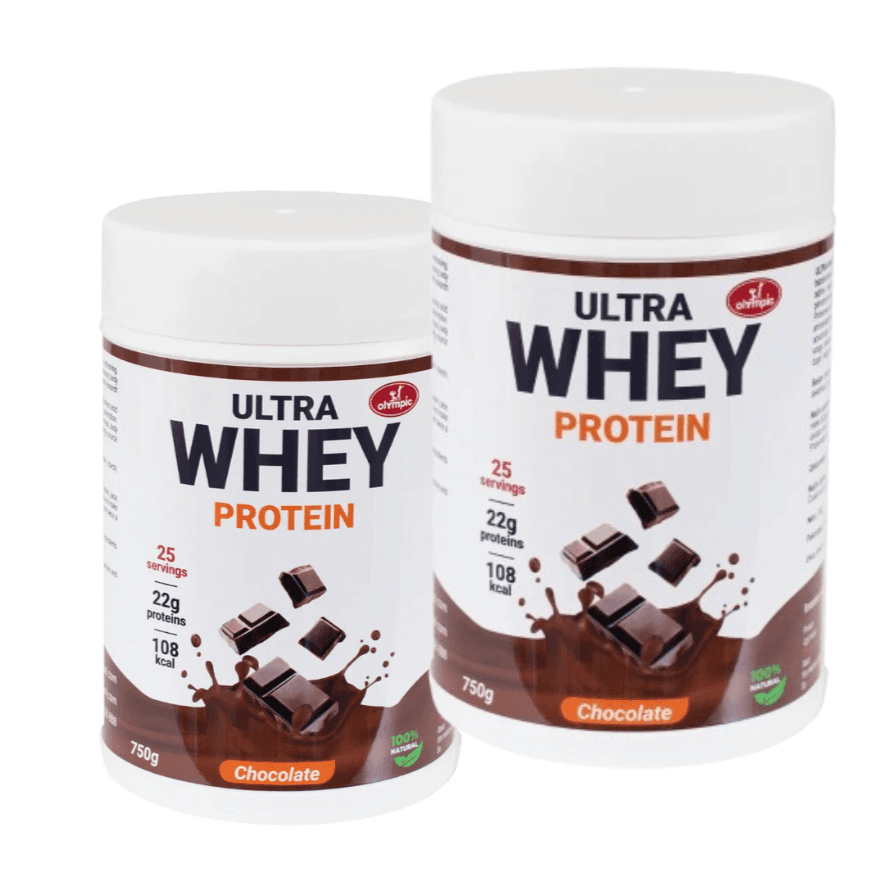 Olympic Whey Protein Ultra, Čokolada, 750 g, 2 komada