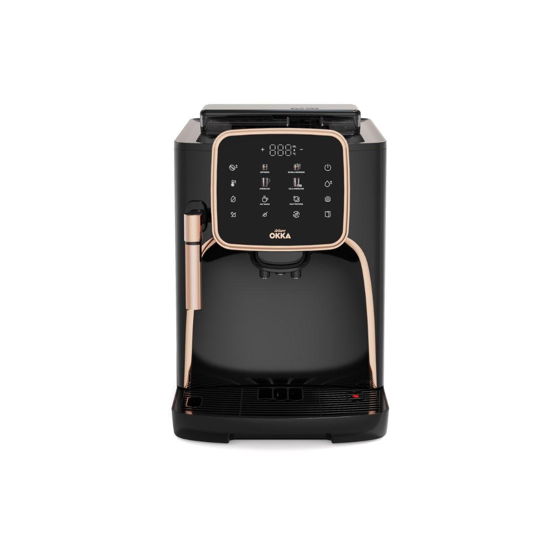 Arzum Okka Espresso automatski aparat sa 6.6" ekranom Pro, Crno-barkarni