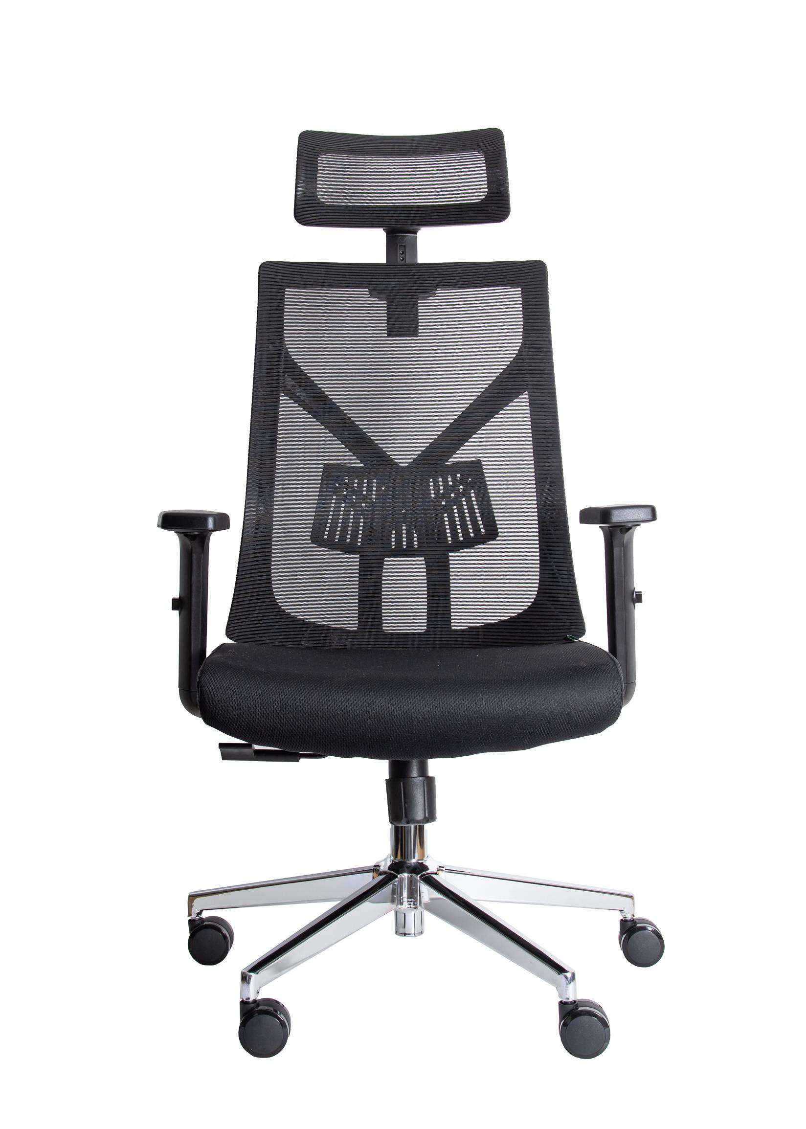 UGD Ergonomska kancelarijska stolica Aura, Crna