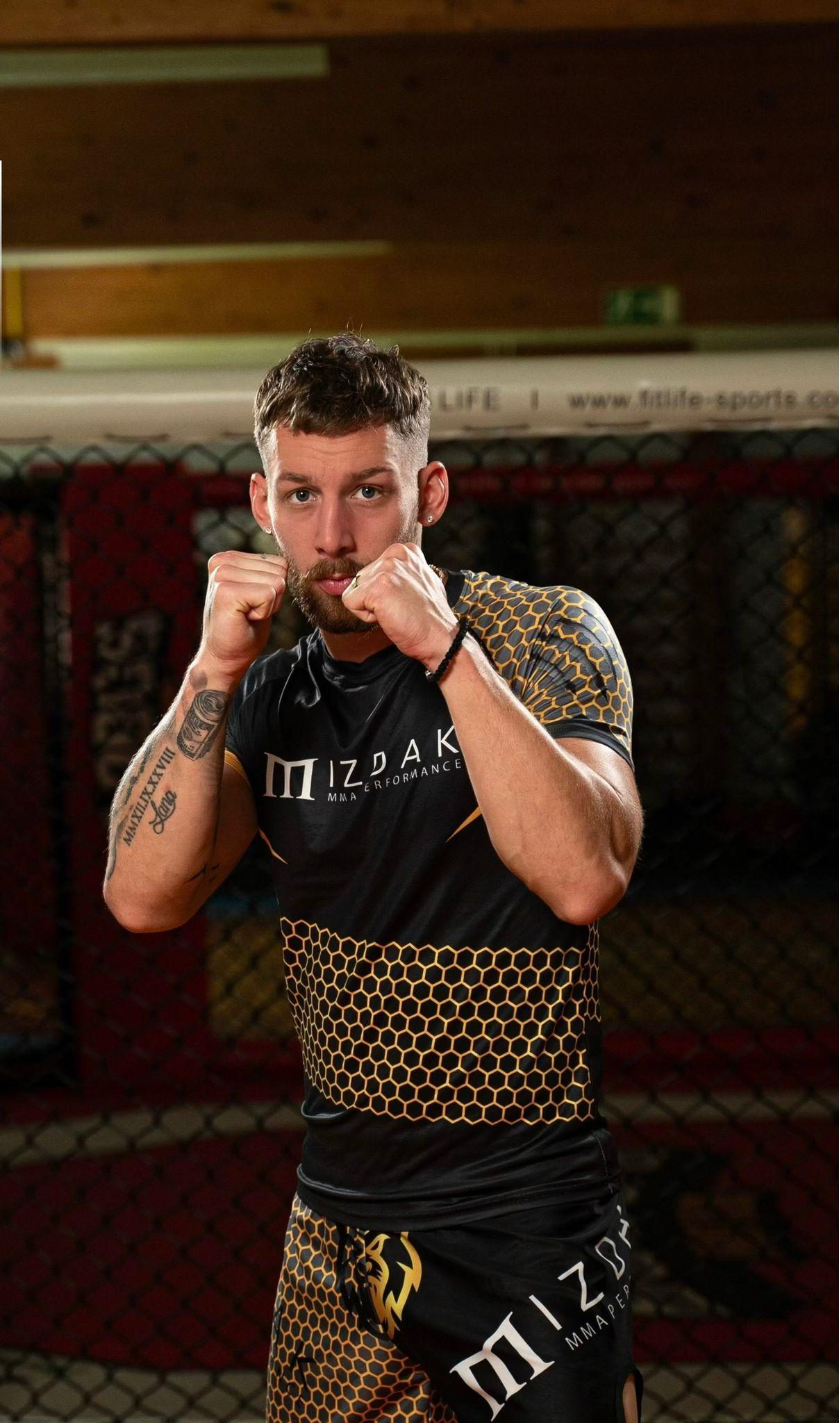 MIZDAK mma performance Komplet majica, šorc i helanke Rash Guard