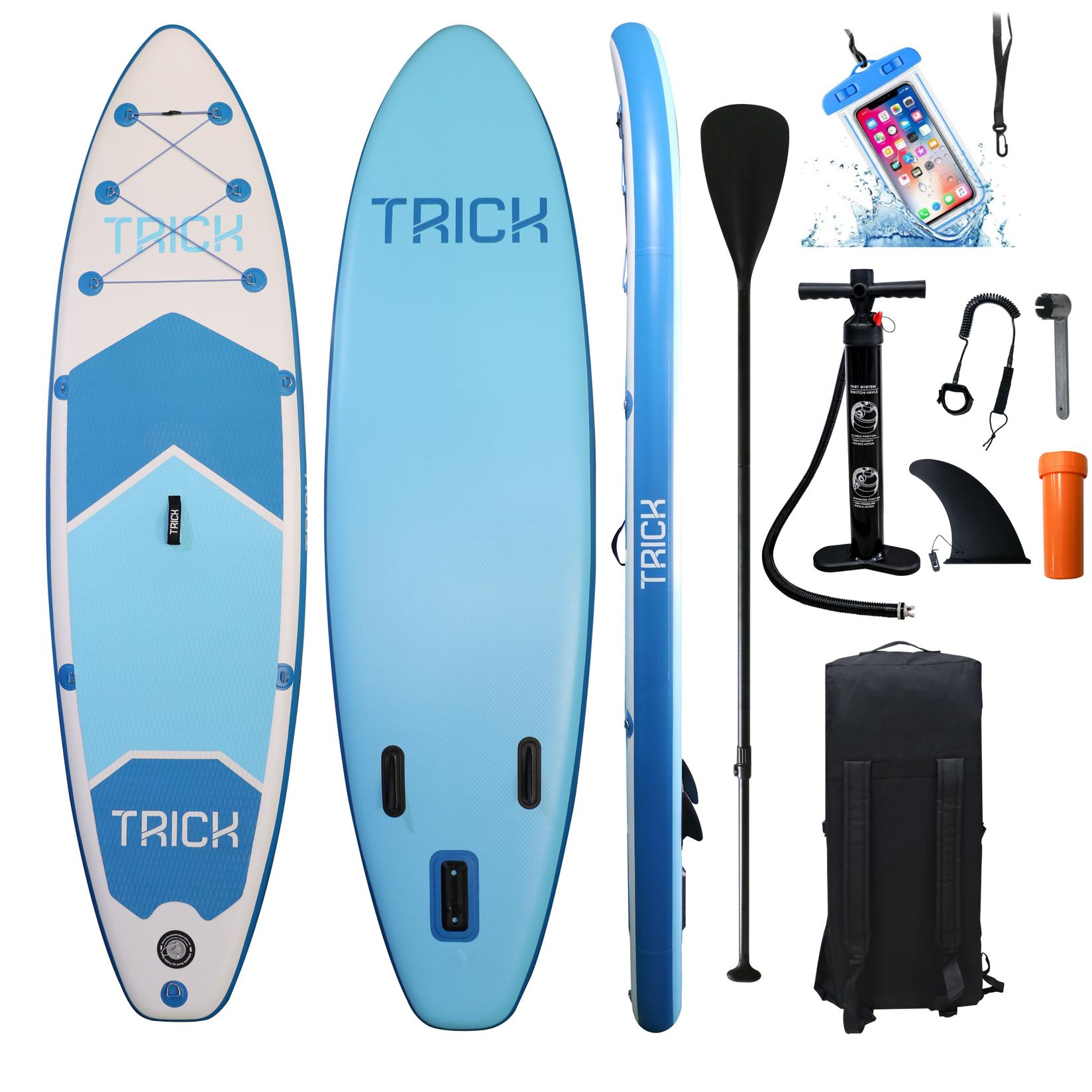 Trick SUP daska Tricolore, 320x81x15 cm, do 150 kg