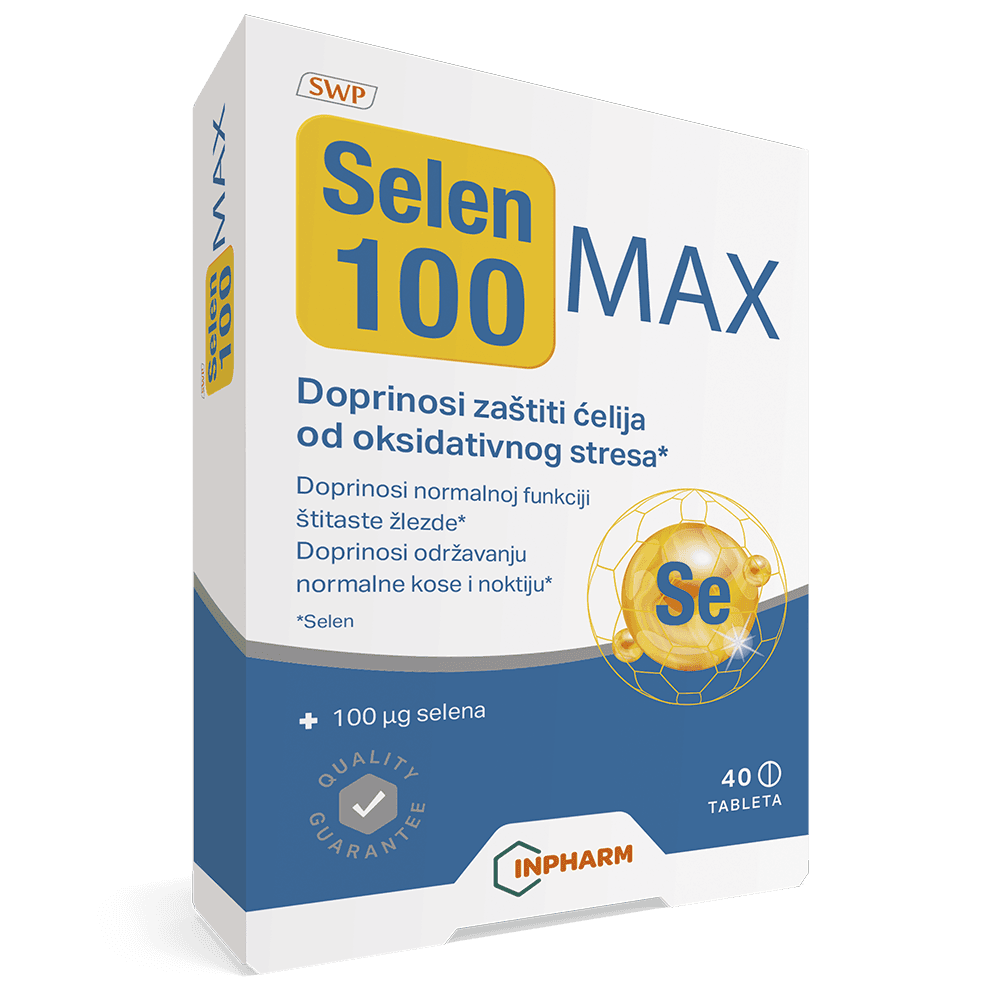 Inpharm Selen 100 Max, 40 tableta