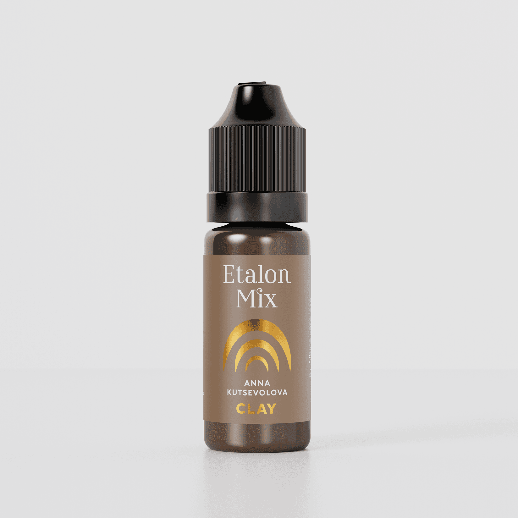 Etalon Mix Pigment trajne šminke za obrve Clay Anna Kutsevolova, Topla smeđa