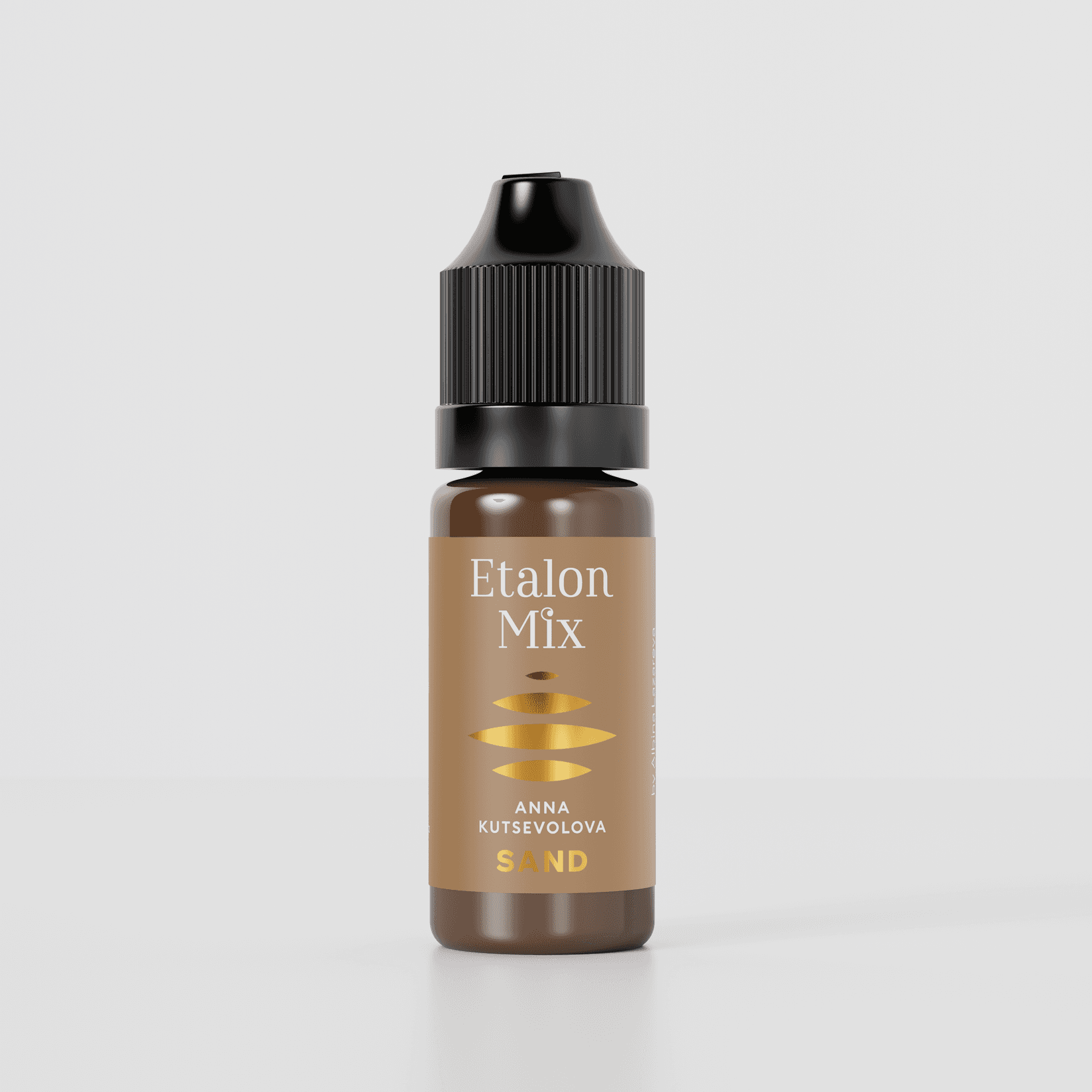 Etalon Mix Pigment trajne šminke za obrve Sand Anna Kutsevolova, Topla svetlo braon