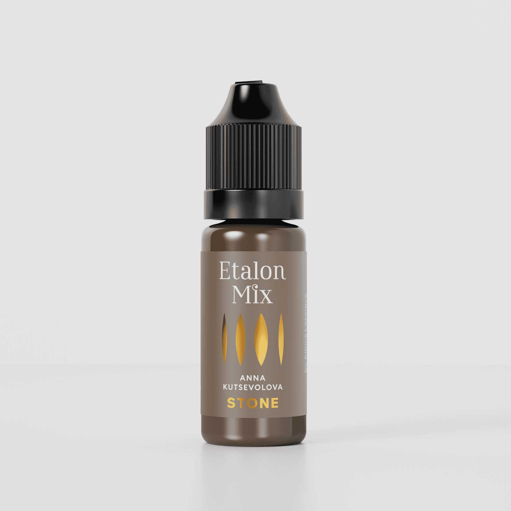 Etalon Mix Pigment trajne šminke za obrve Stone Anna Kutsevolova, Hladna svetlo braon