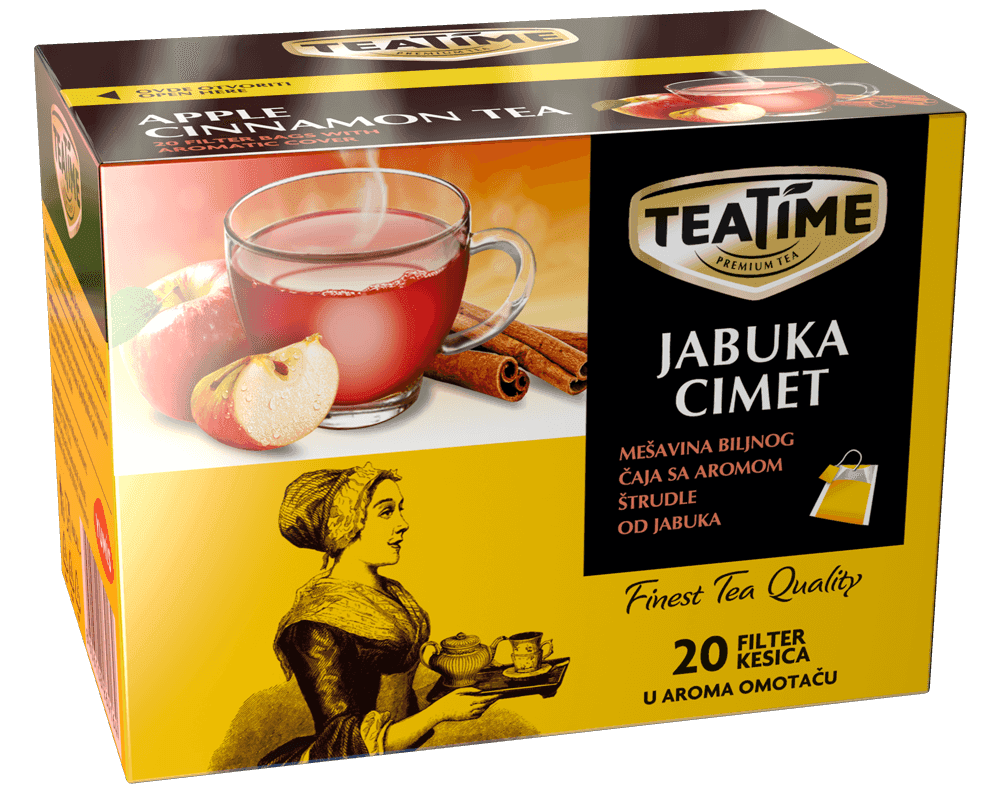 Yumis Čaj Jabuka Cimet Tea Time, 40g