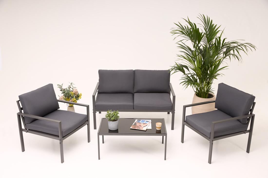 Baštenska garnitura Kyoto, Siva