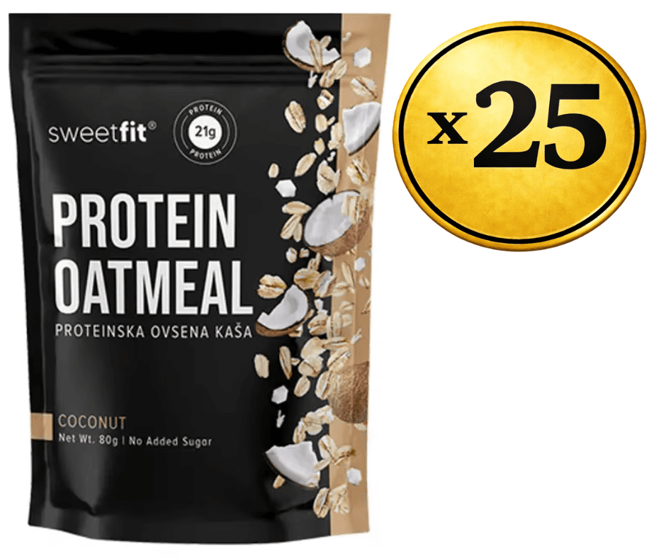 SweetFit Proteinska kaša, Kokos, 25 komada