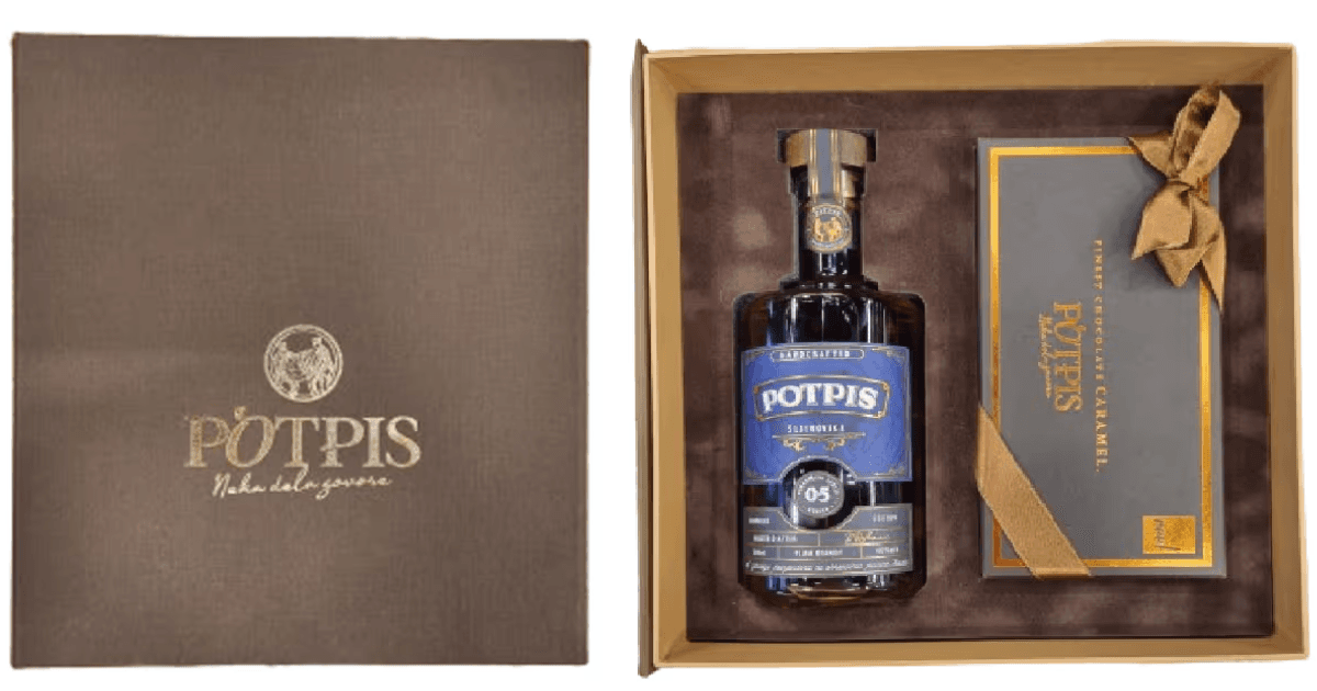 Potpis - šljiva - gift box