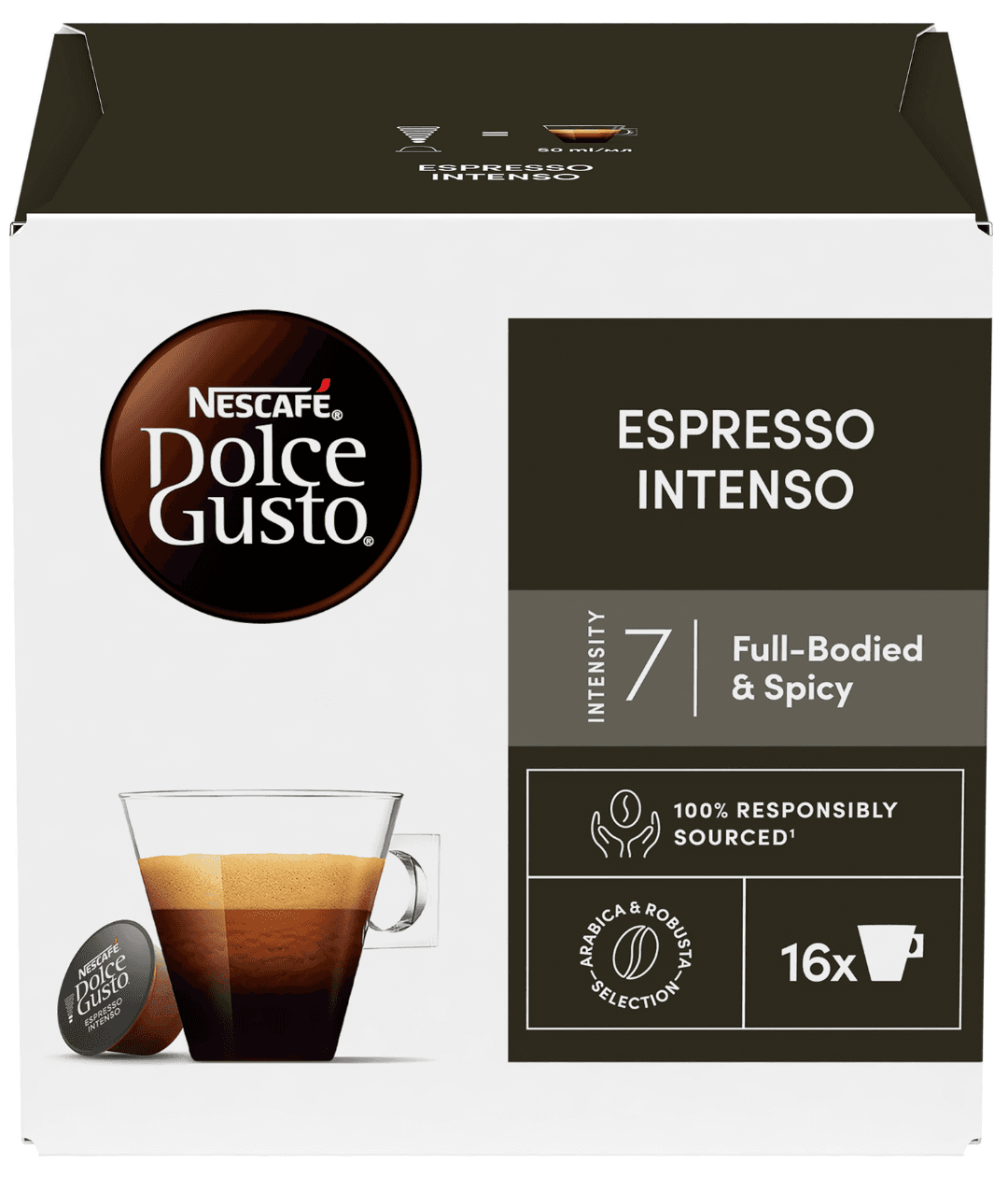 Nescafe Dolce Gusto Kapsule za kafu Espresso Intenso, 30 kapsula, 112g