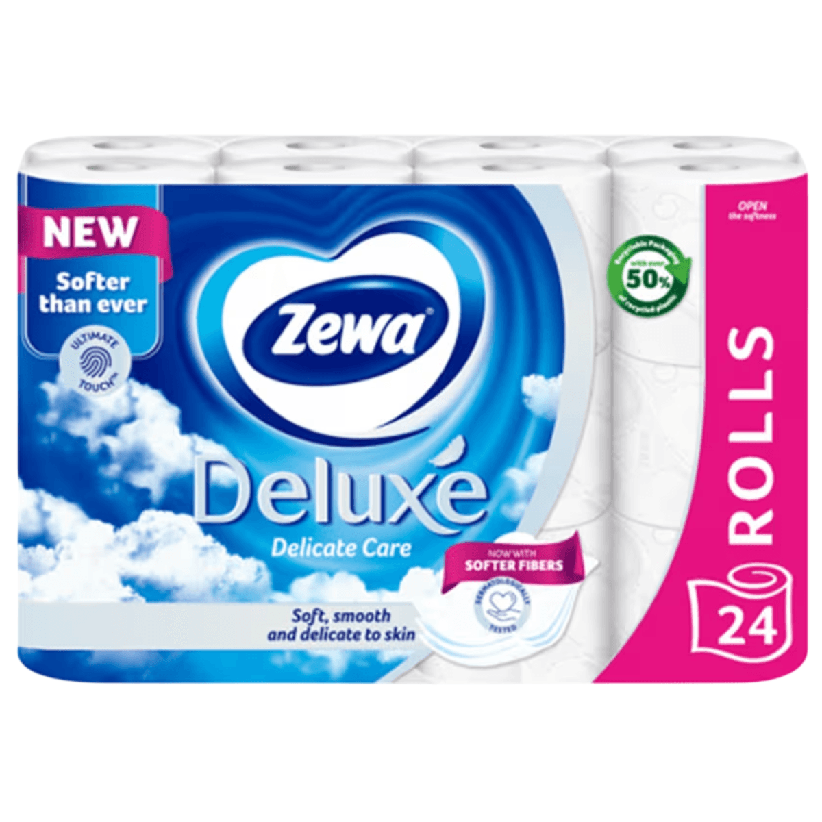 Zewa Toalet papir Deluxe Delicate Care, Troslojni, 24 rolne