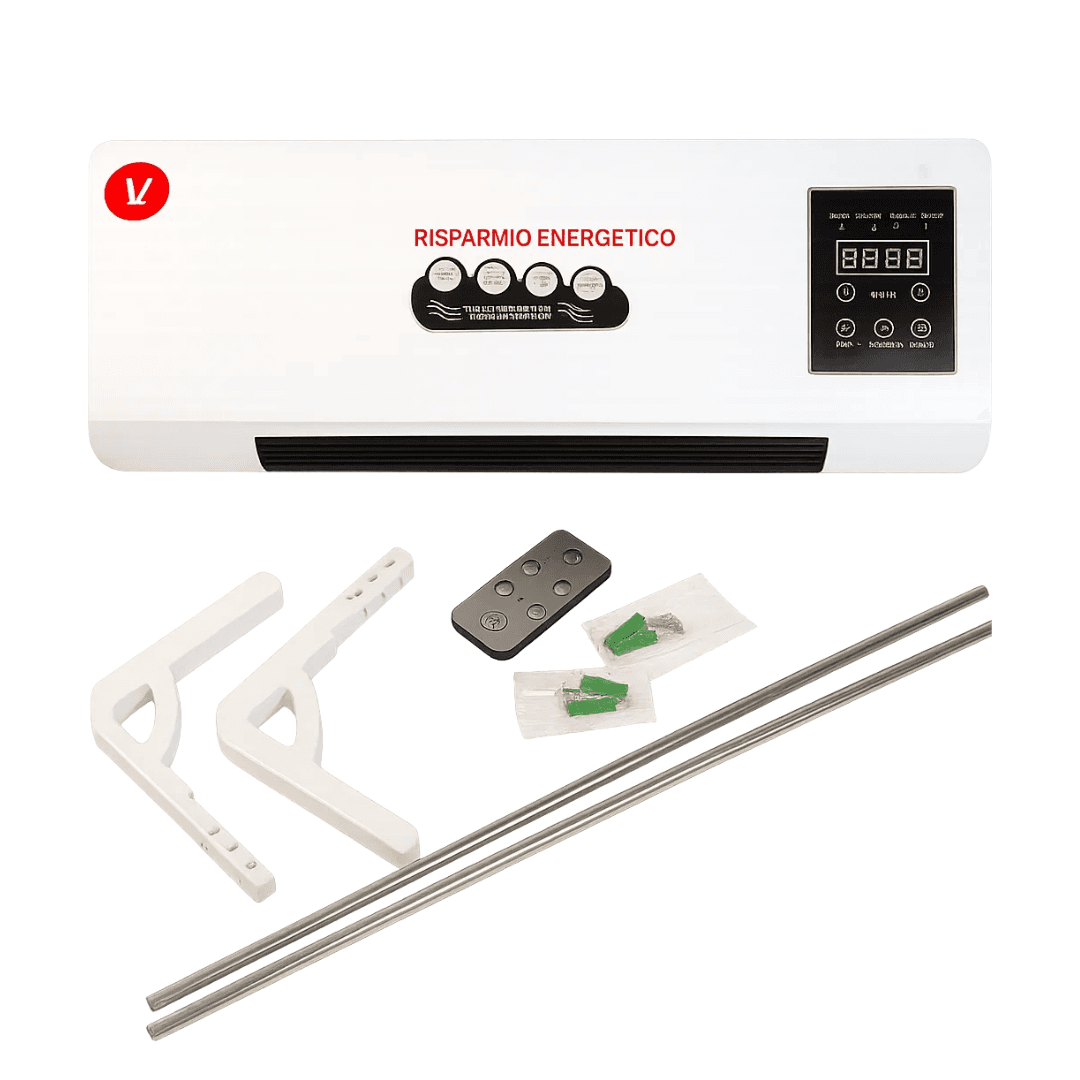 Zidna grejalica sa daljinskim upravljačem i digitalnim displejem