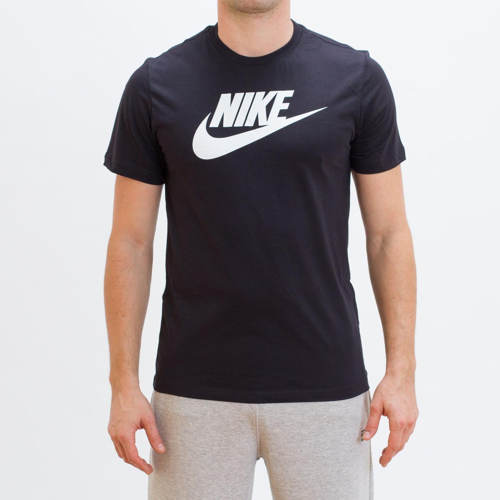 Nike Muška majica NSW Tee Icon Futura AR5004, Crna