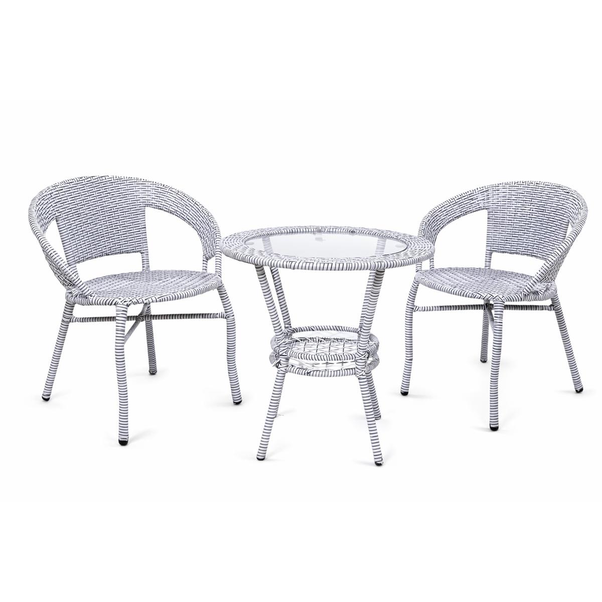 Baštenski set Rattanica, Beli